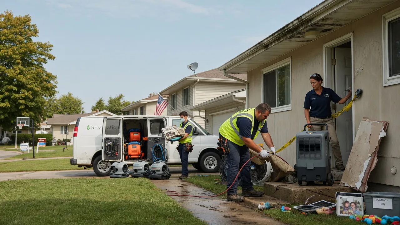 Water Damage Restoration in Addison, MI near me